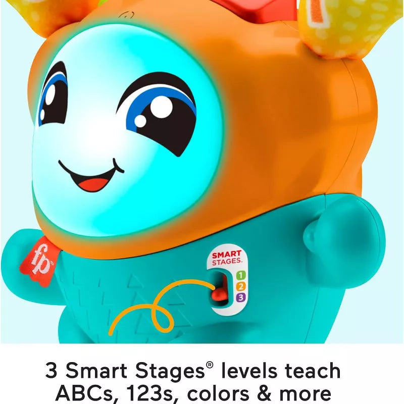 Fisher-Price DJ Bouncin’ Beats Electronic Baby & Toddler Learning Toy With Bouncing Action thumbnail