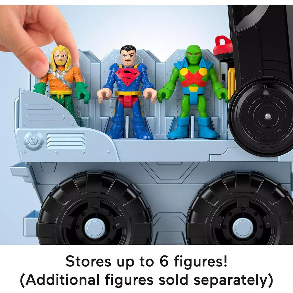 Fisher-Price Imaginext DC Batman Transforming Bat-Tank Vehicle Playset with Lights, Sounds & Action Figure Accessories thumbnail