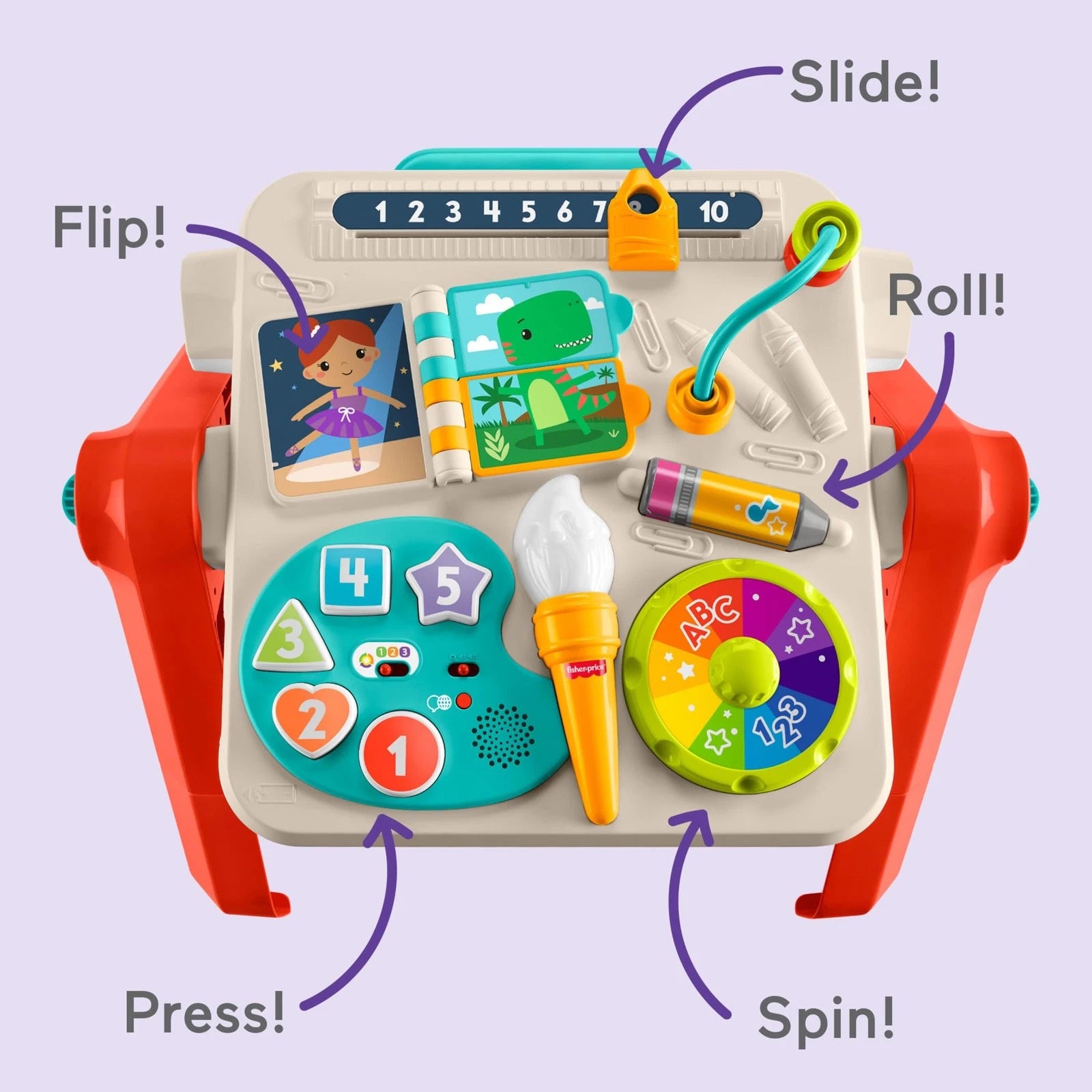 Fisher-Price Laugh & Learn 4-In-1 Activity Table & Art Easel thumbnail