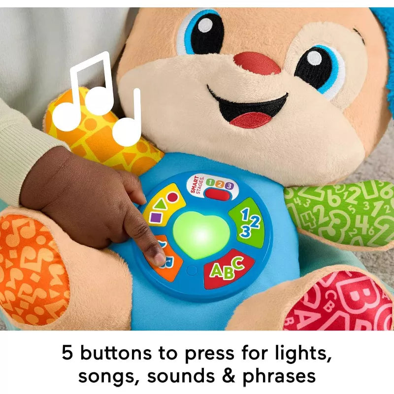 Fisher-Price Laugh & Learn Smart Stages Puppy Plush Musical Learning Toy for Baby & Toddler thumbnail