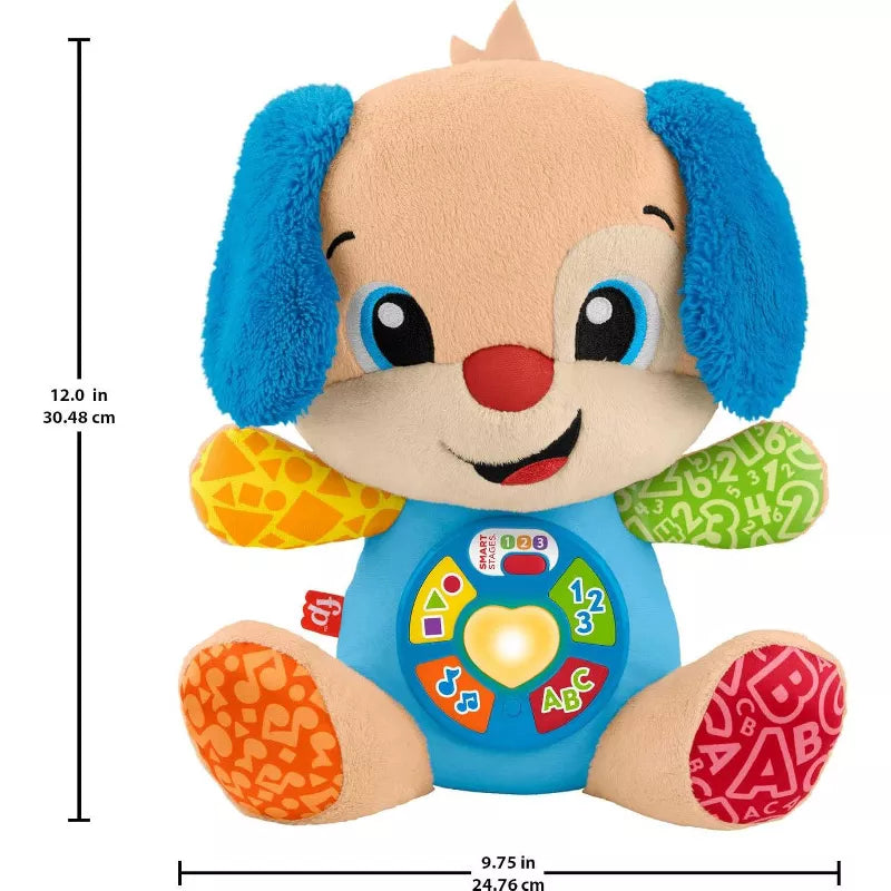 Fisher-Price Laugh & Learn Smart Stages Puppy Plush Musical Learning Toy for Baby & Toddler thumbnail