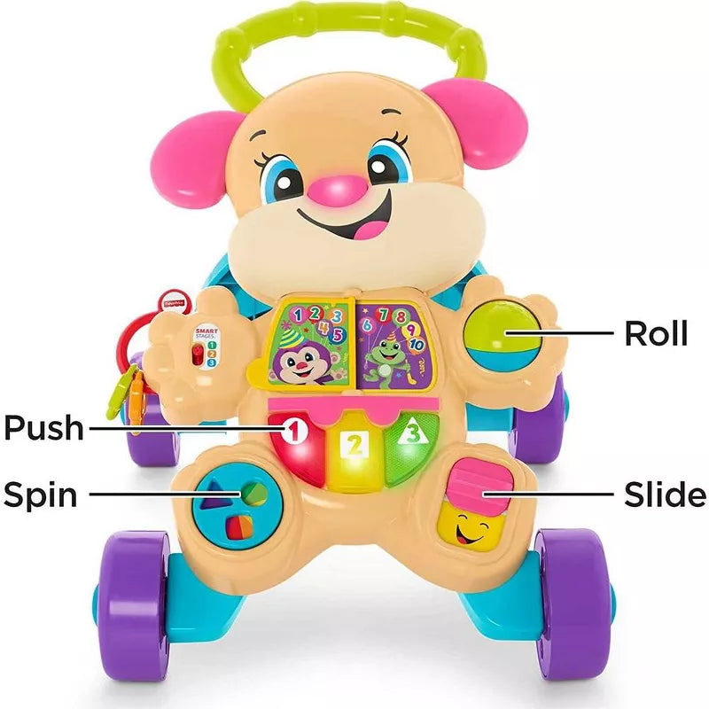 Fisher-Price Laugh & Learn Smart Stages Learn with Sis Walker thumbnail