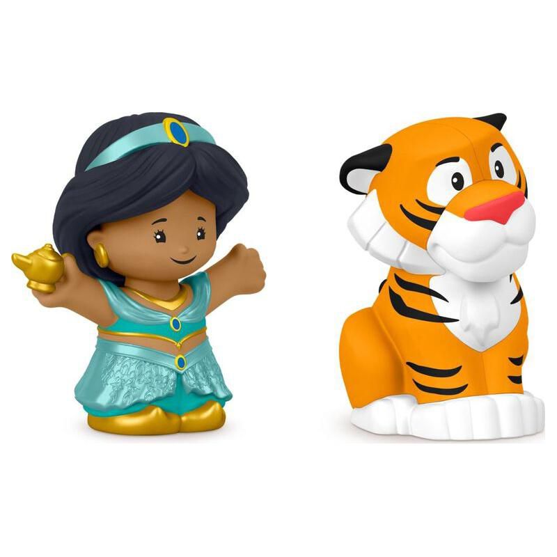 Fisher-Price Little People Disney Princess Jasmine and Raja Tiger Figure Set thumbnail
