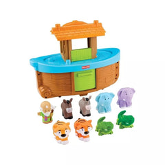 Fisher-Price Little People Noah's Ark Playset with Noah & 9 Animals