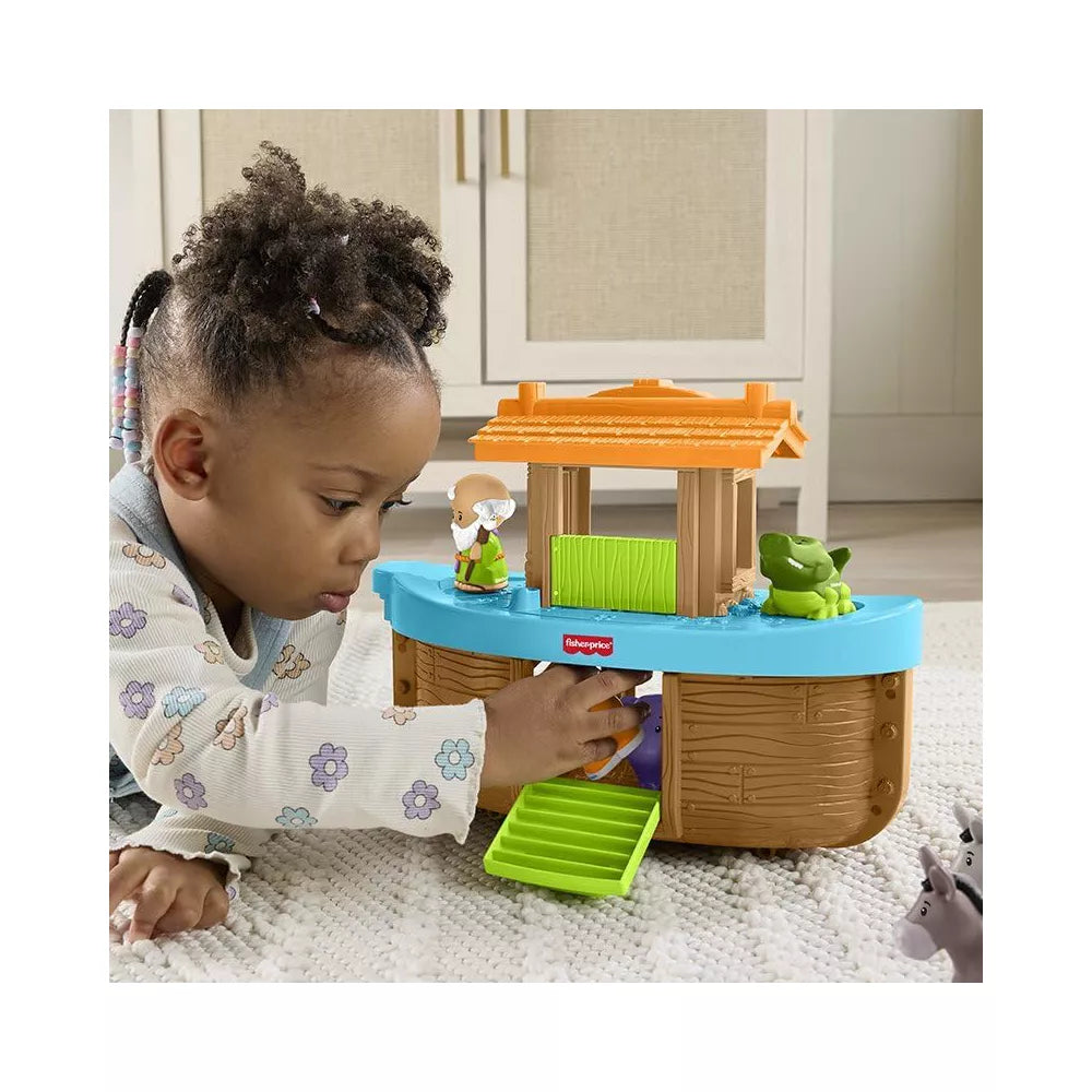 Fisher-Price Little People Noah's Ark Playset with Noah & 9 Animals thumbnail