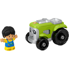 Fisher-Price Little People Farm Tractor & Farmer Set – Interactive Toddler Vehicle Toy for Imaginative Rural Play and Early Learning Development
