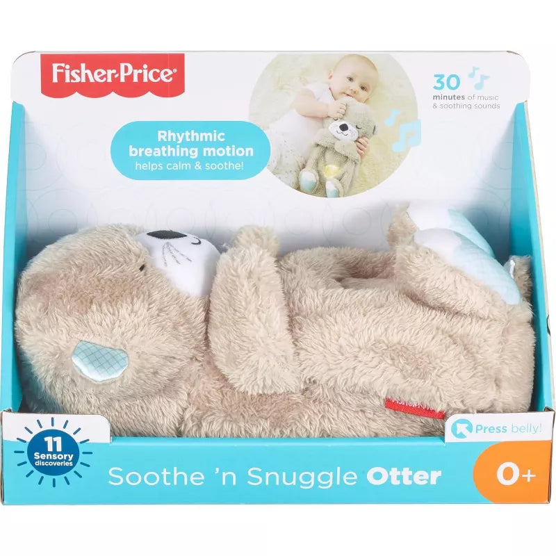 Fisher-Price Soothe 'n Snuggle Otter, Portable Plush Soother thumbnail