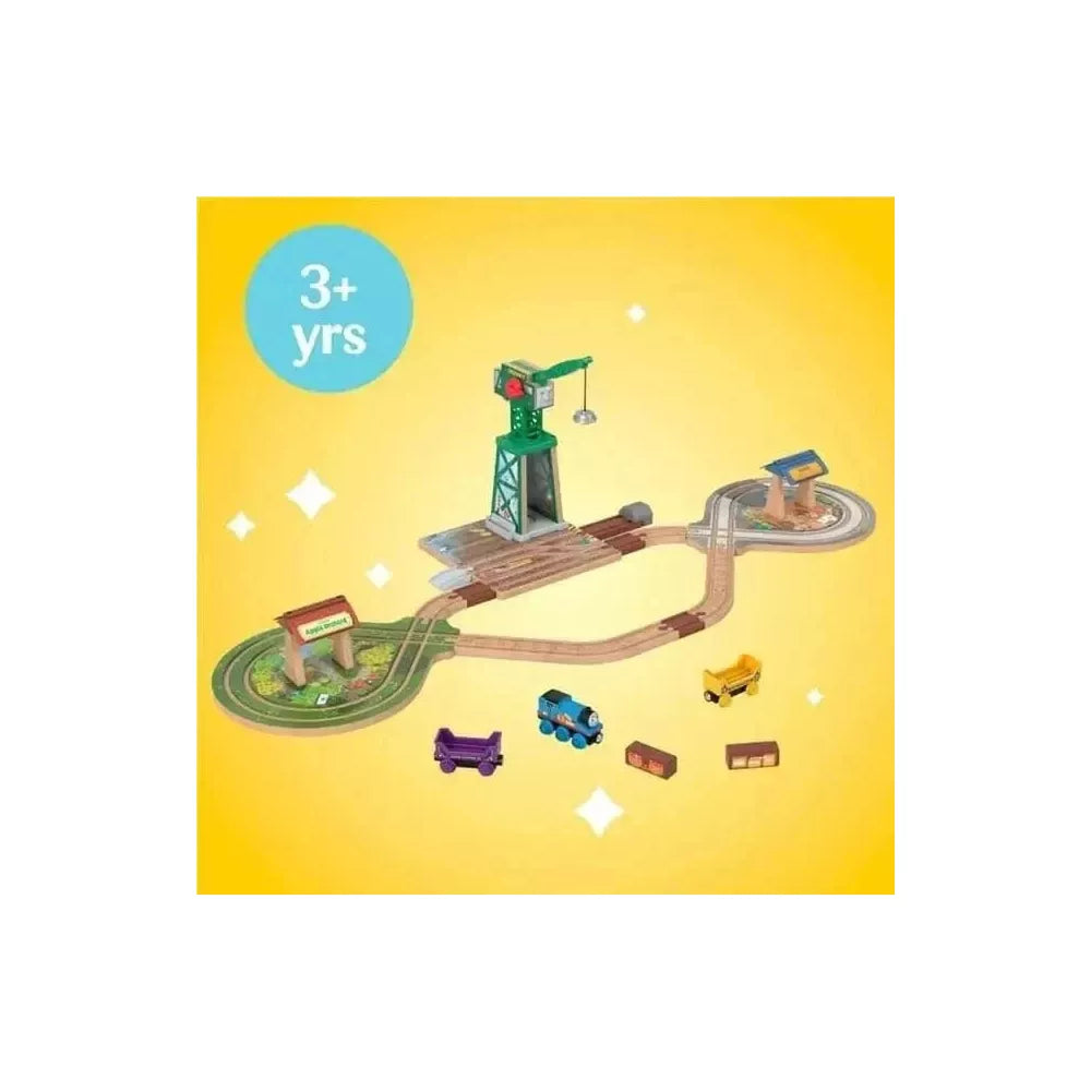 Thomas & Friends Wooden Railway Sodor Cargo Delivery Set thumbnail