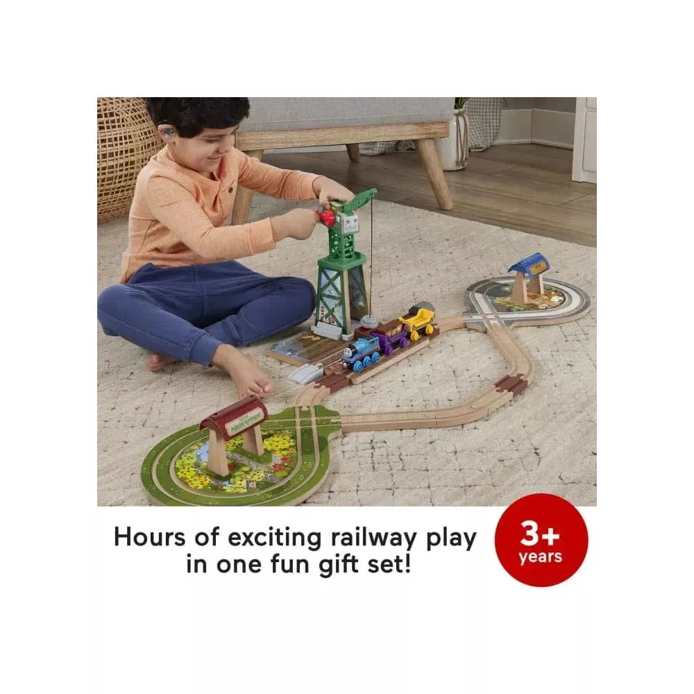 Thomas & Friends Wooden Railway Sodor Cargo Delivery Set thumbnail