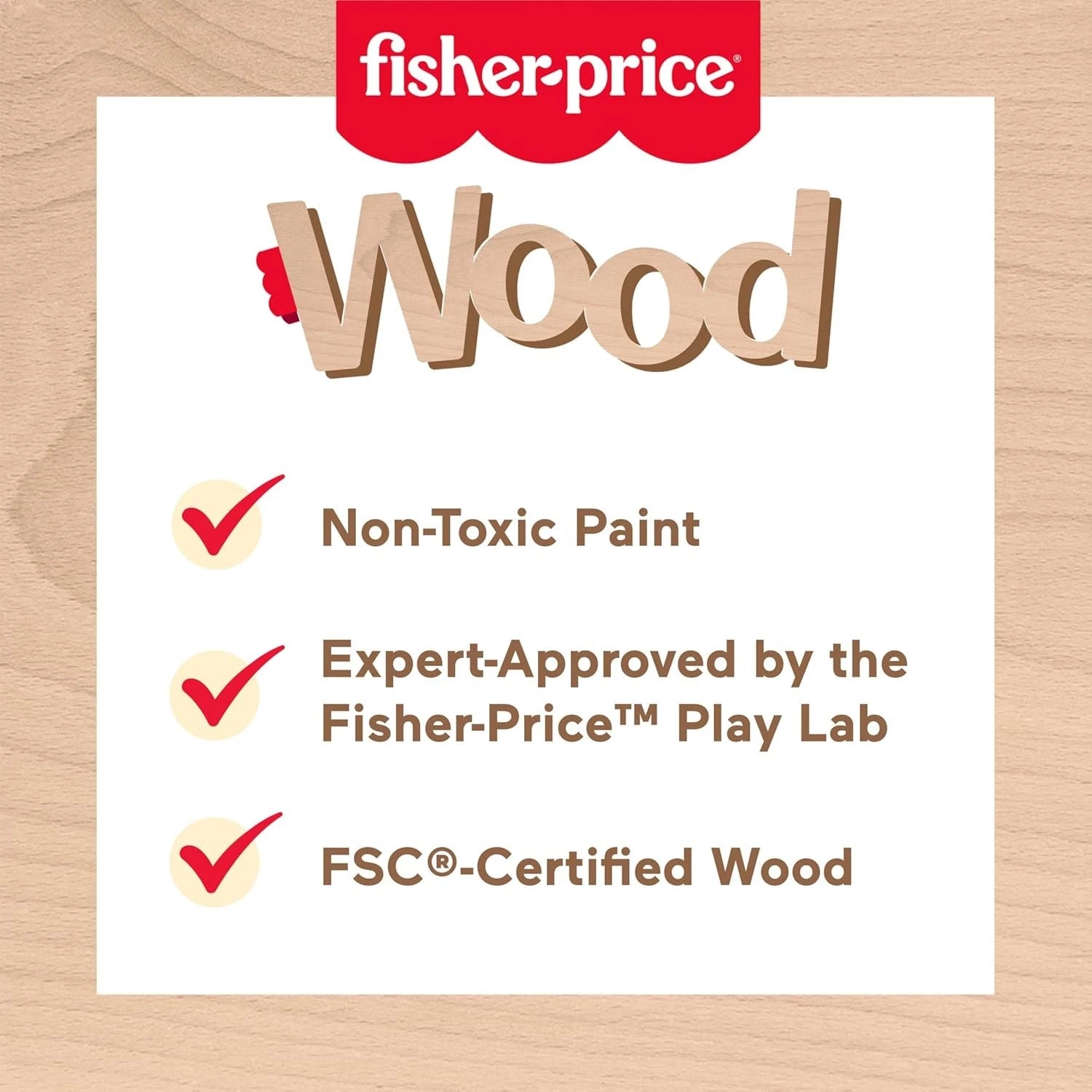 Fisher-Price Wooden Treehouse Ball Run Baby & Toddler Toy thumbnail