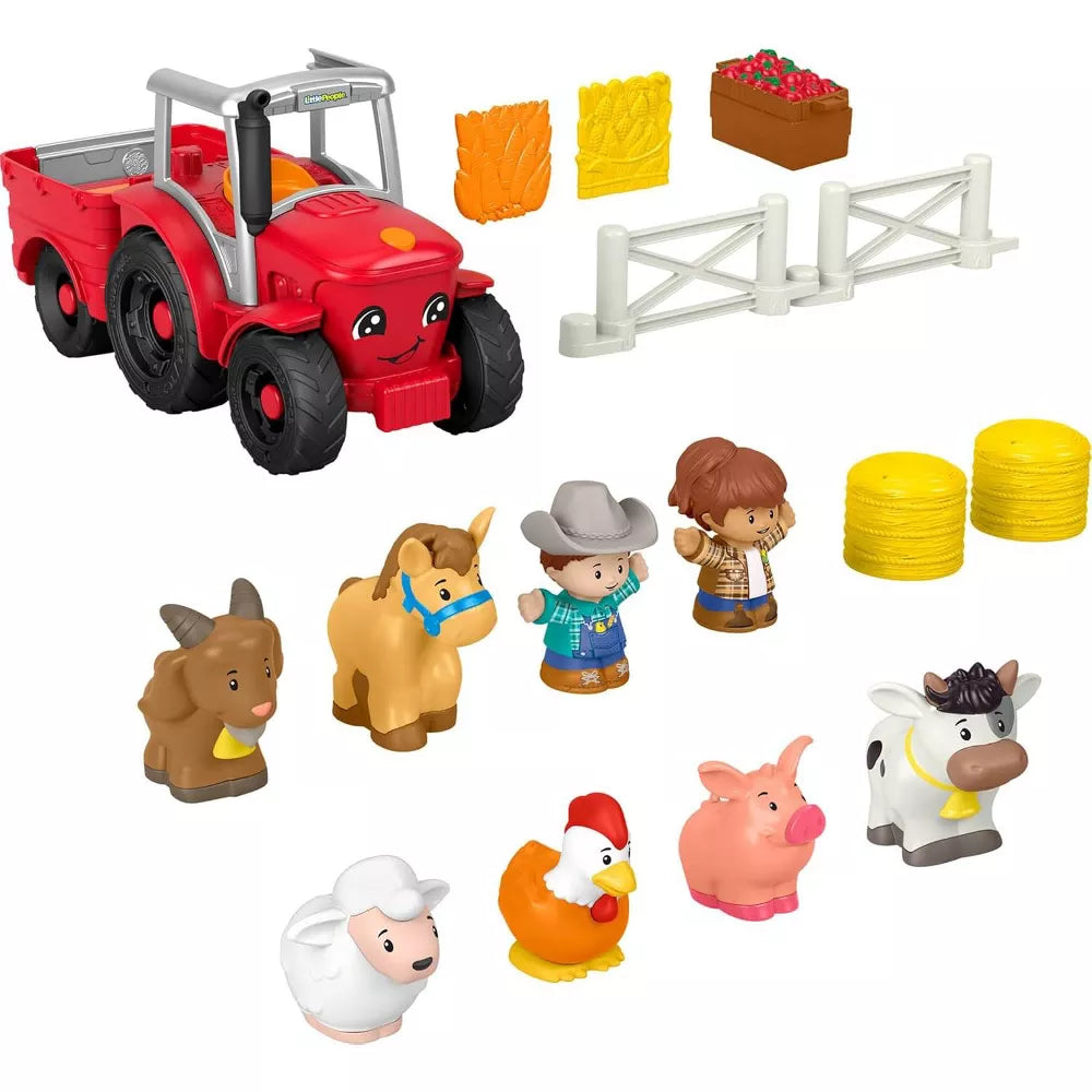 Fisher-Price Little People Animal Care Tractor Playset