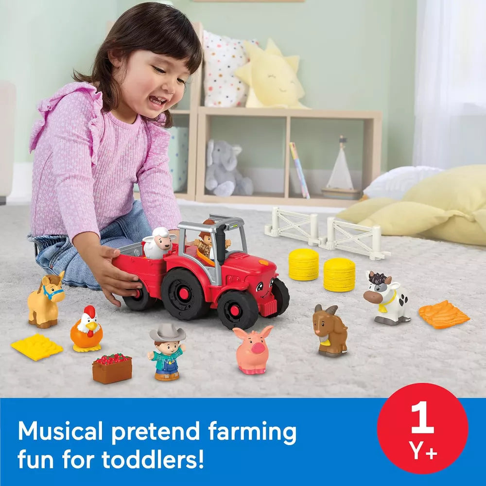 Fisher-Price Little People Animal Care Tractor Playset thumbnail