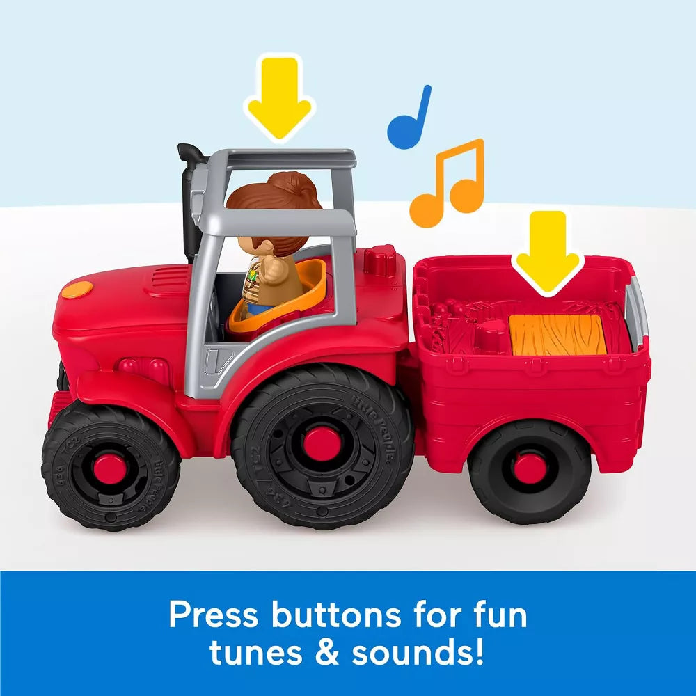 Fisher-Price Little People Animal Care Tractor Playset thumbnail