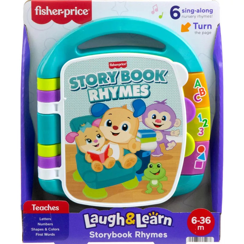 Fisher Price - Preschool Reading & Learning Electronic Storybook of Rhymes thumbnail