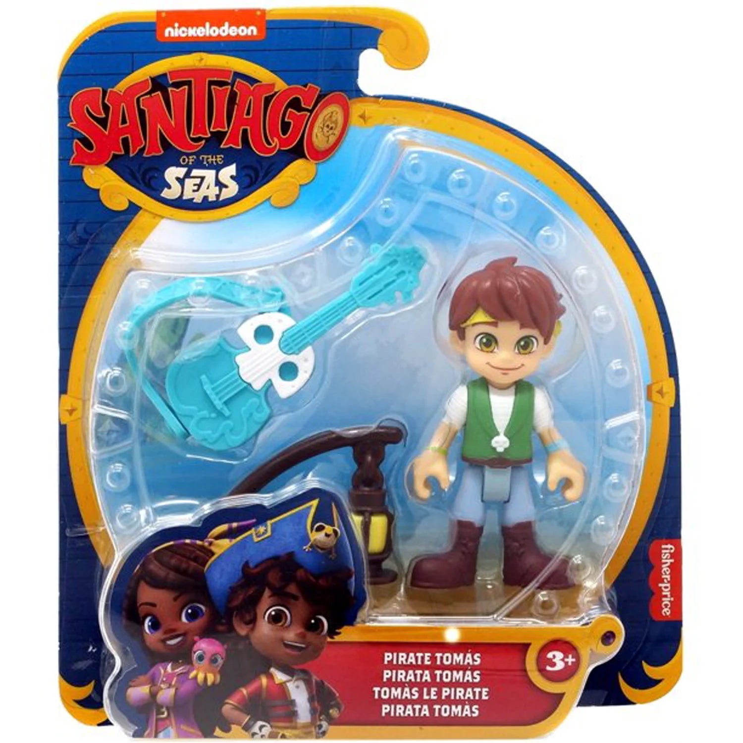 Fisher-Price Santiago of the Seas Pirate Tomas Action Figure – Collectible Playset Figure for Kids thumbnail