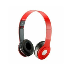 Foldable Headphone Stereo Dj 3.5 Mm Stereo Earphones Super Bass Heads[Red]