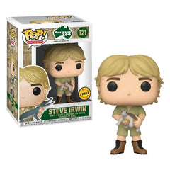 Funko Pop! TV: Crocodile Hunter - Steve Irwin with Turtle Chase. This Funko Pop! CHASE figure stands about 3.75 inches tall and features Steve Irwin, famously known as the Crocodile Hunter, dressed in his signature khaki outfit. F-CHASE-43977
