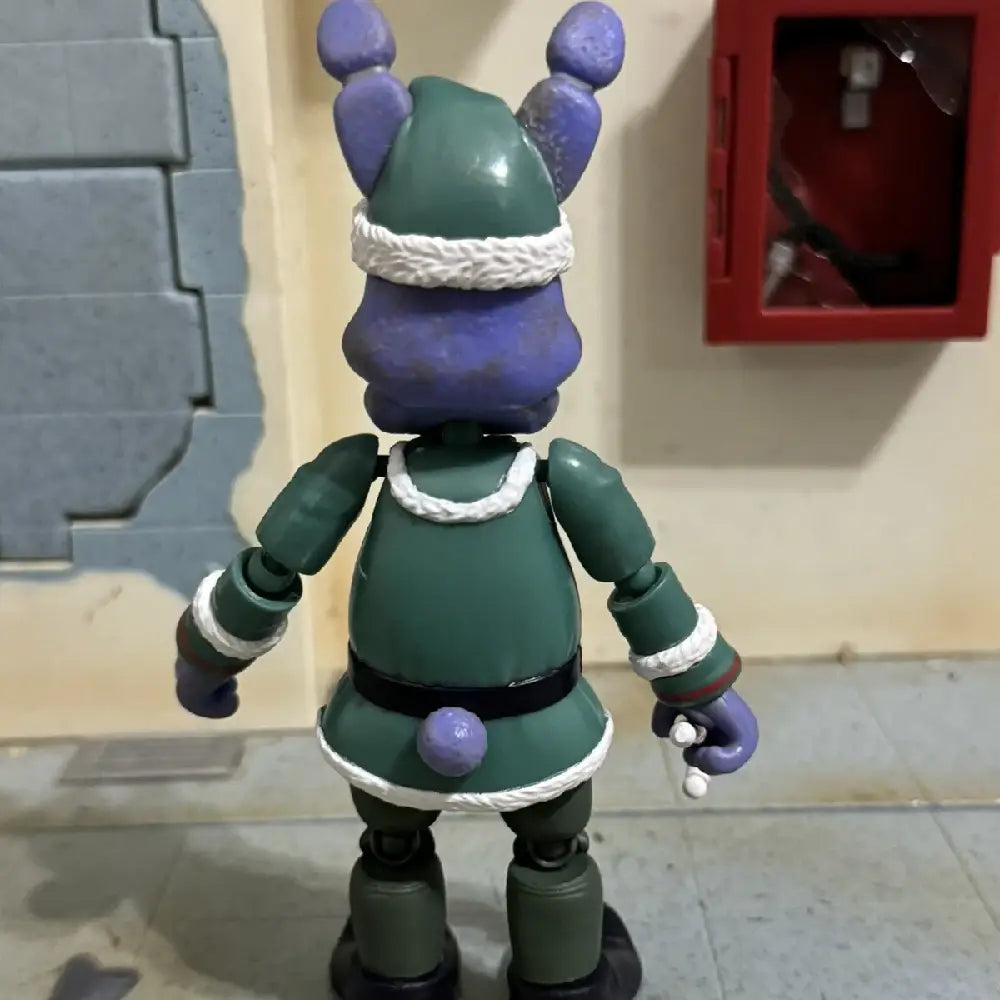Funko Action Figure: Five Nights at Freddy's- Holiday Bonnie The Rabbit. Holiday Bonnie represents a fan-favorite from the FNAF franchise, attracting collectors who appreciate genuine and nostalgic pieces. F-72481 thumbnail