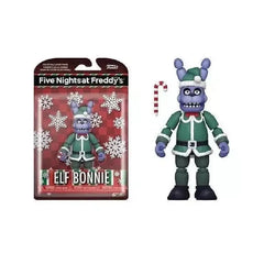 Funko Action Figure: Five Nights at Freddy's- Holiday Bonnie The Rabbit. Holiday Bonnie represents a fan-favorite from the FNAF franchise, attracting collectors who appreciate genuine and nostalgic pieces. F-72481