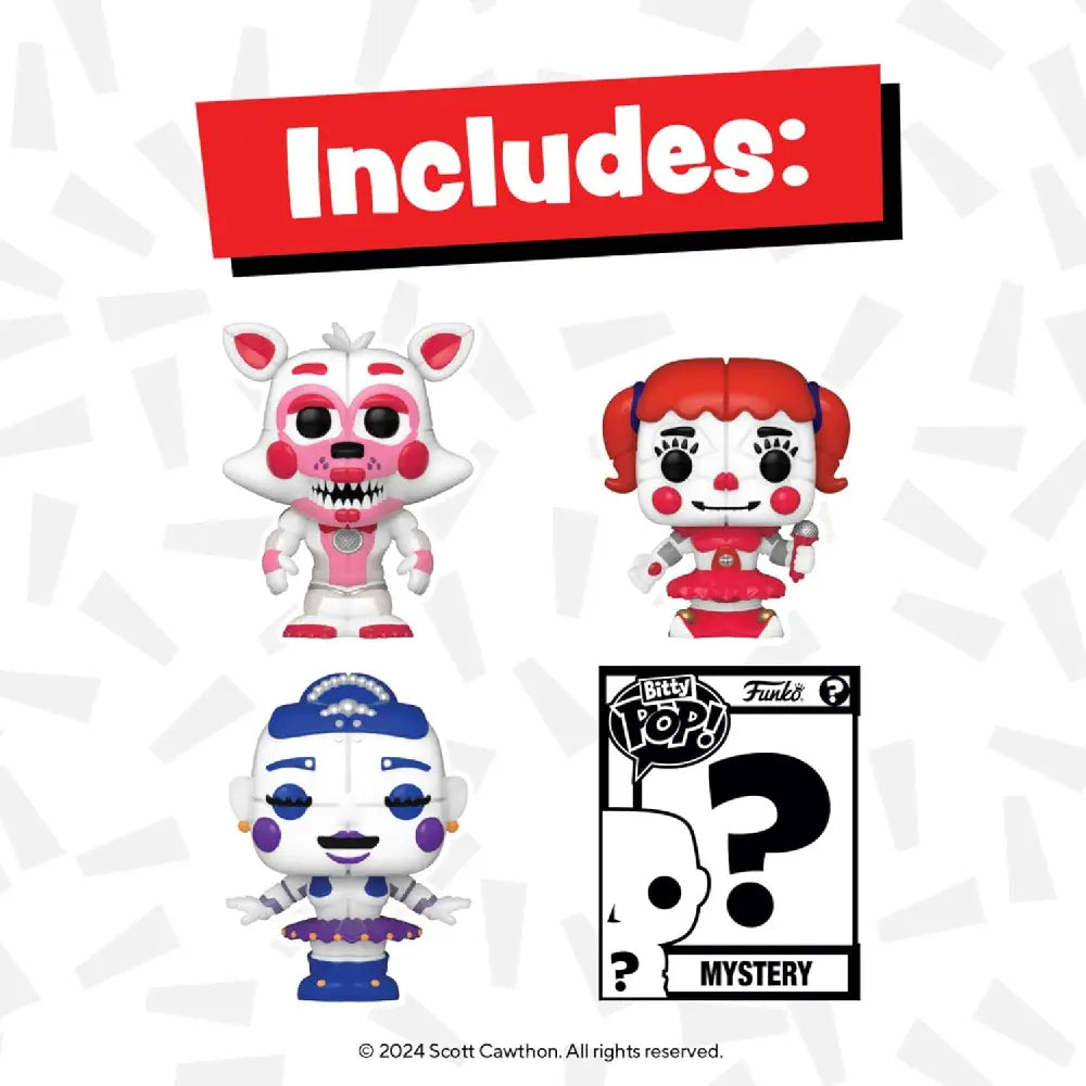 Funko Bitty POP! Five Nights at Freddy's (FNAF)- Ballora  F-73044 thumbnail