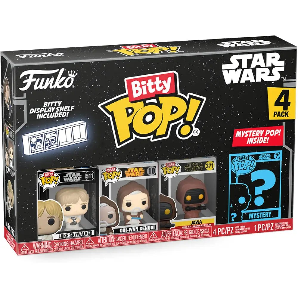 Funko Bitty POP! Star Wars - Luke 4 Pack F-71511 thumbnail