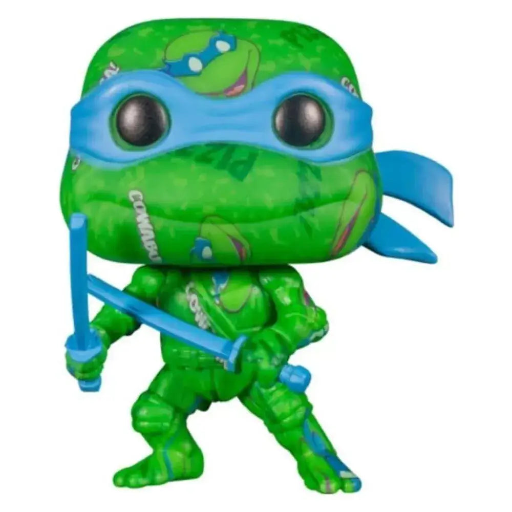Funko Leonardo Artist Series Teenage Mutant Ninja Turtles Pop! Vinyl Figure with Pop! Protector - Exclusive. Perfect for TMNT fans and collectors of unique Funko Pop! figures, this exclusive Leonardo figure is a standout piece. F-59891 thumbnail