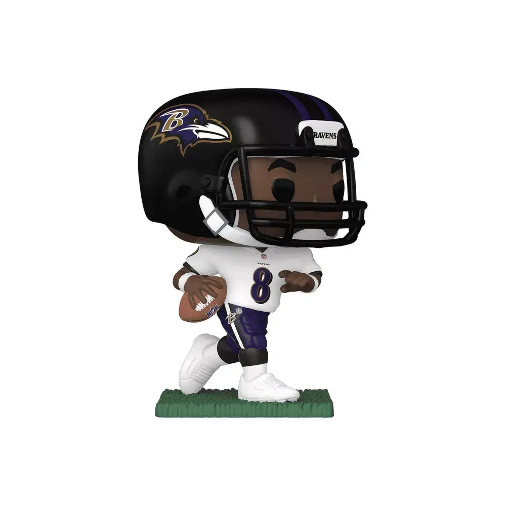 Funko POP Lamar Jackson (Away Uniform) F-65690 thumbnail
