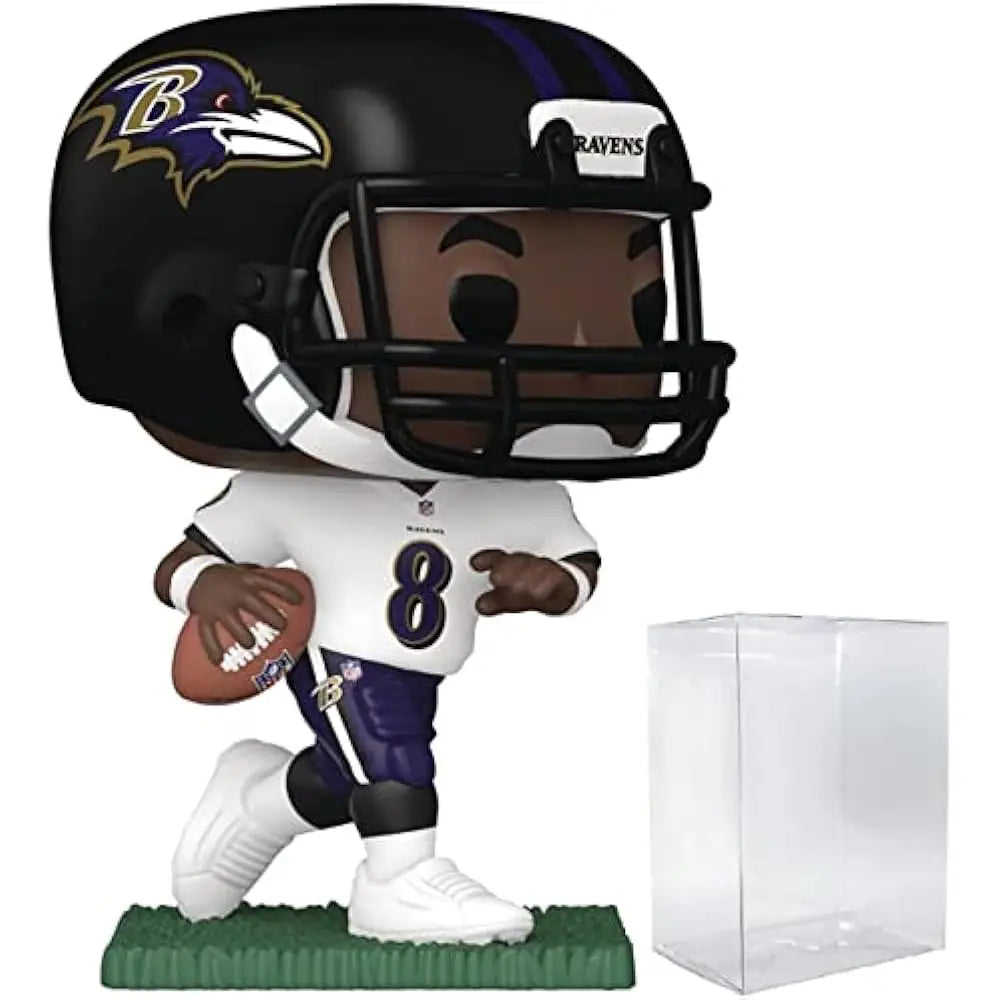 Funko POP Lamar Jackson (Away Uniform) F-65690 thumbnail