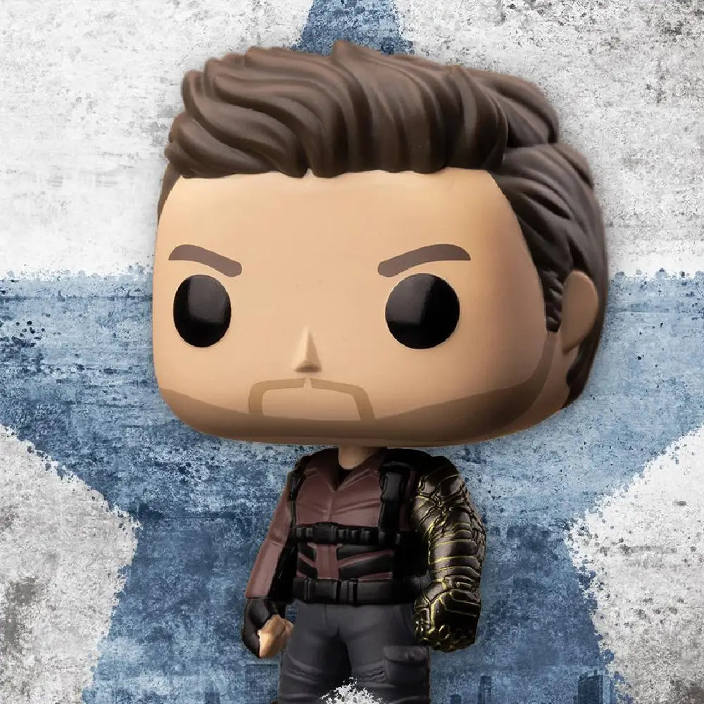 Funko POP Marvel The Falcon The Winter Soldier - Winter Soldier. Introducing Bucky Barnes in his final outfit from The Falcon and The Winter Soldier, reimagined as a stylized Funko Pop! vinyl figure! F-51629 thumbnail