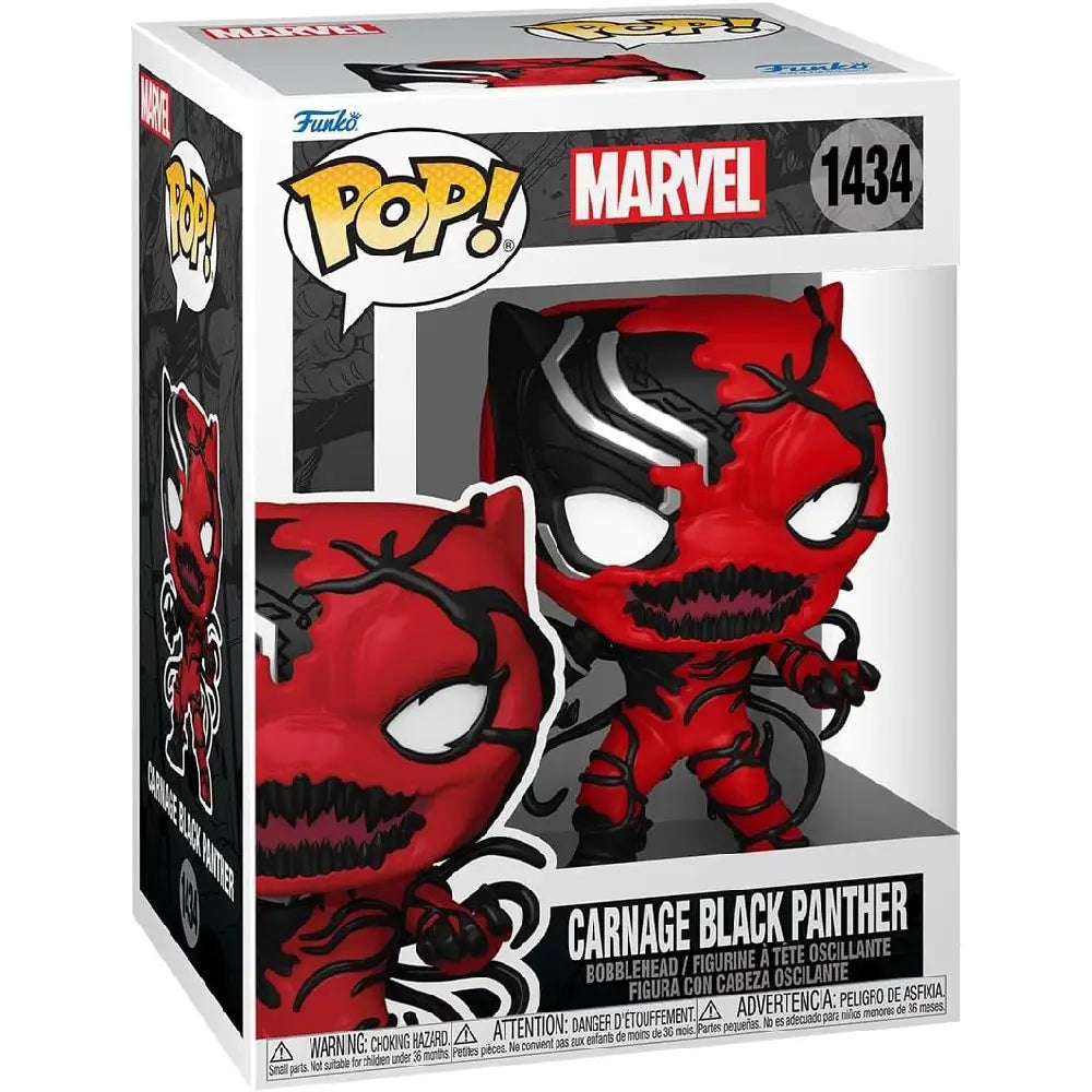 Funko POP Marvel: Carnageized - Black Panther F-82643 thumbnail