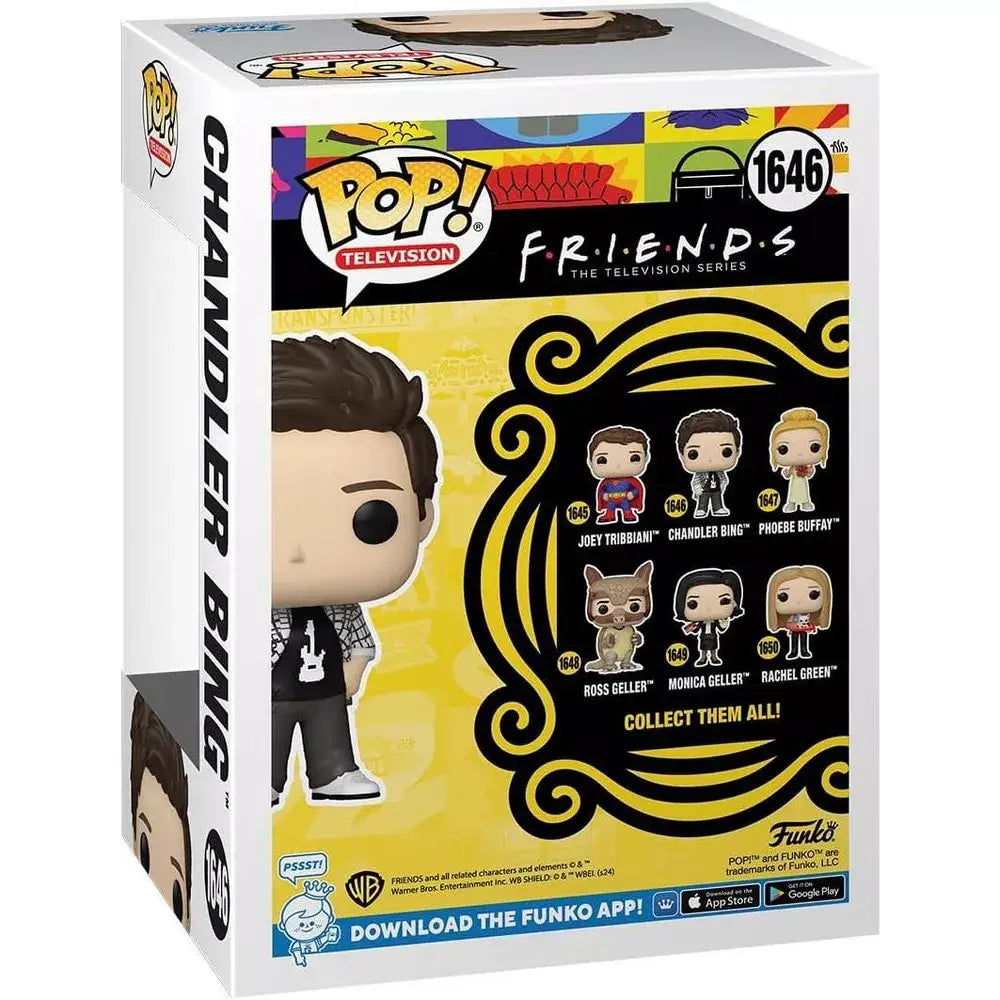 Funko POP TV: Friends – Chandler Bing - (College) thumbnail
