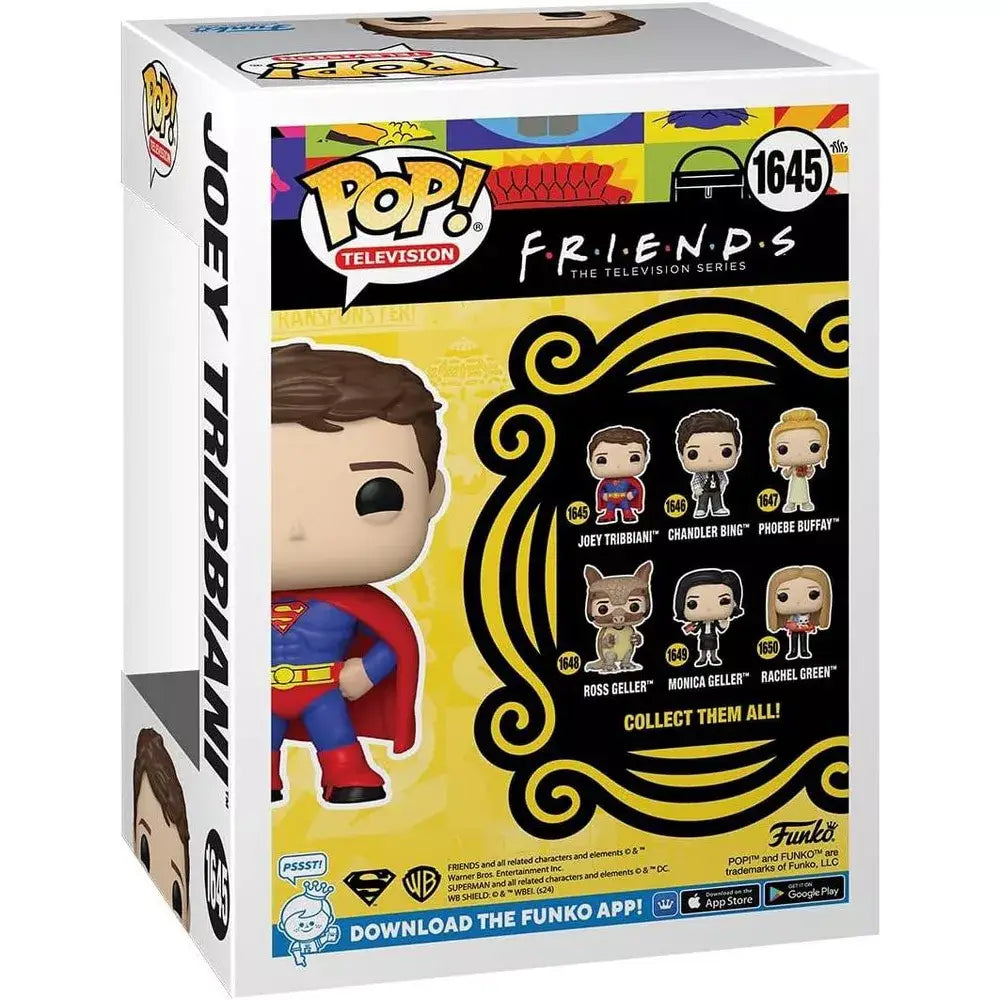 Funko POP TV: Friends – Joey Tribbiani - (Superman Costume) thumbnail