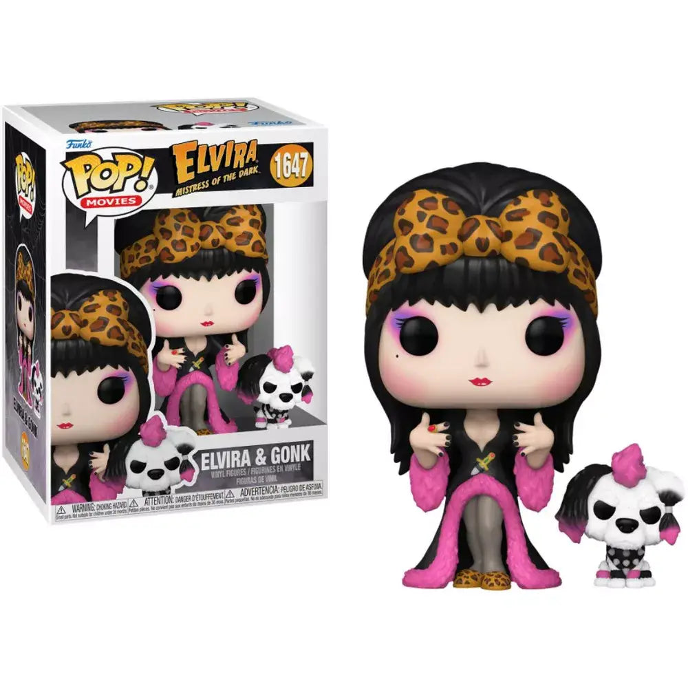 Funko POP! & Buddy: Elvira Mistress of The Dark & Gonk thumbnail