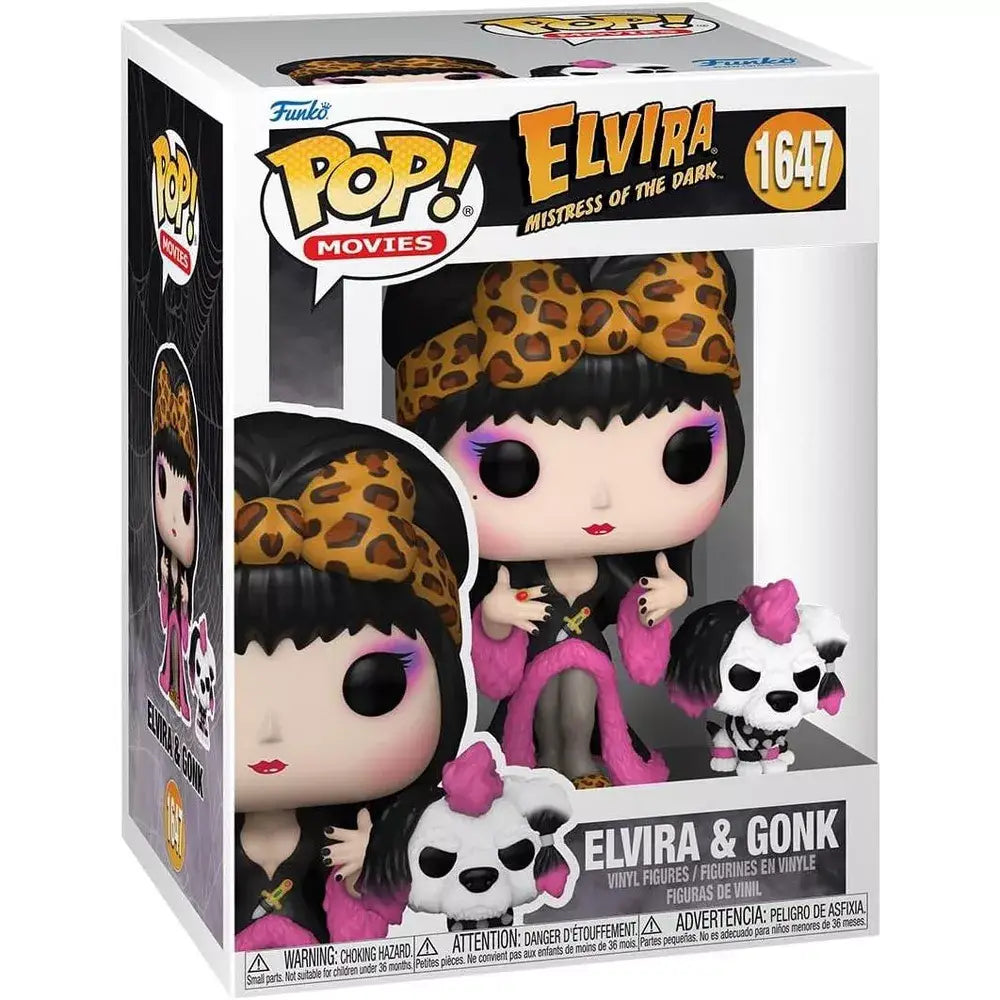 Funko POP! & Buddy: Elvira Mistress of The Dark & Gonk thumbnail