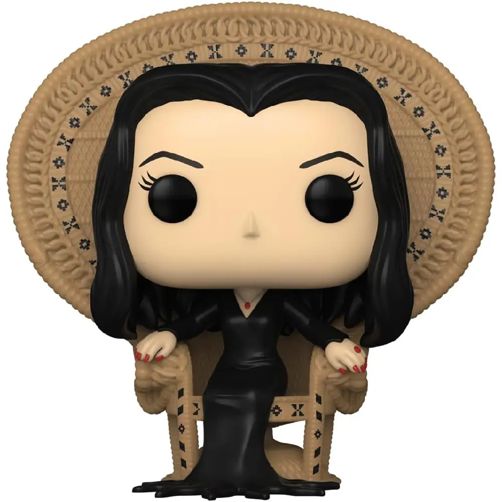 Funko POP! Deluxe: The Addams Family – Morticia Addams in Chair thumbnail