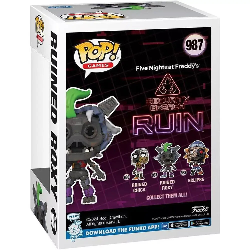 Funko POP! Games: Ruin - Ruined Roxy - Roxy - FNAF F-72472 thumbnail