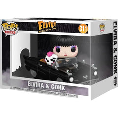 Funko POP! Rides Deluxe: Elvira Mistress of The Dark with Macabre Mobile