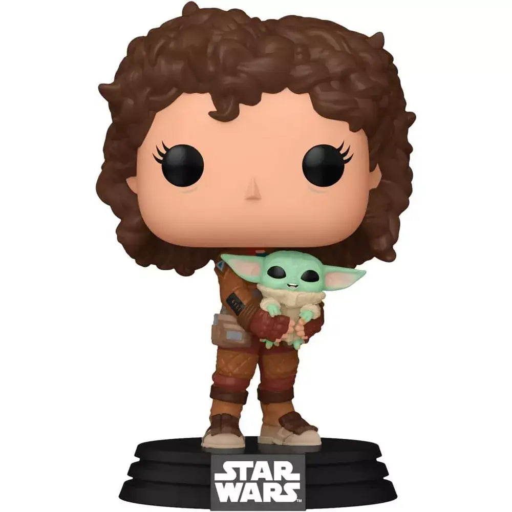Funko POP! Star Wars: The Mandalorian S9 - Peli Motto with Grogu thumbnail