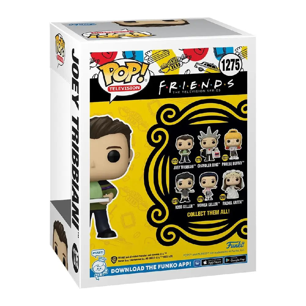 Funko POP! TV: Friends - Joey Tribbiani with Pizza thumbnail