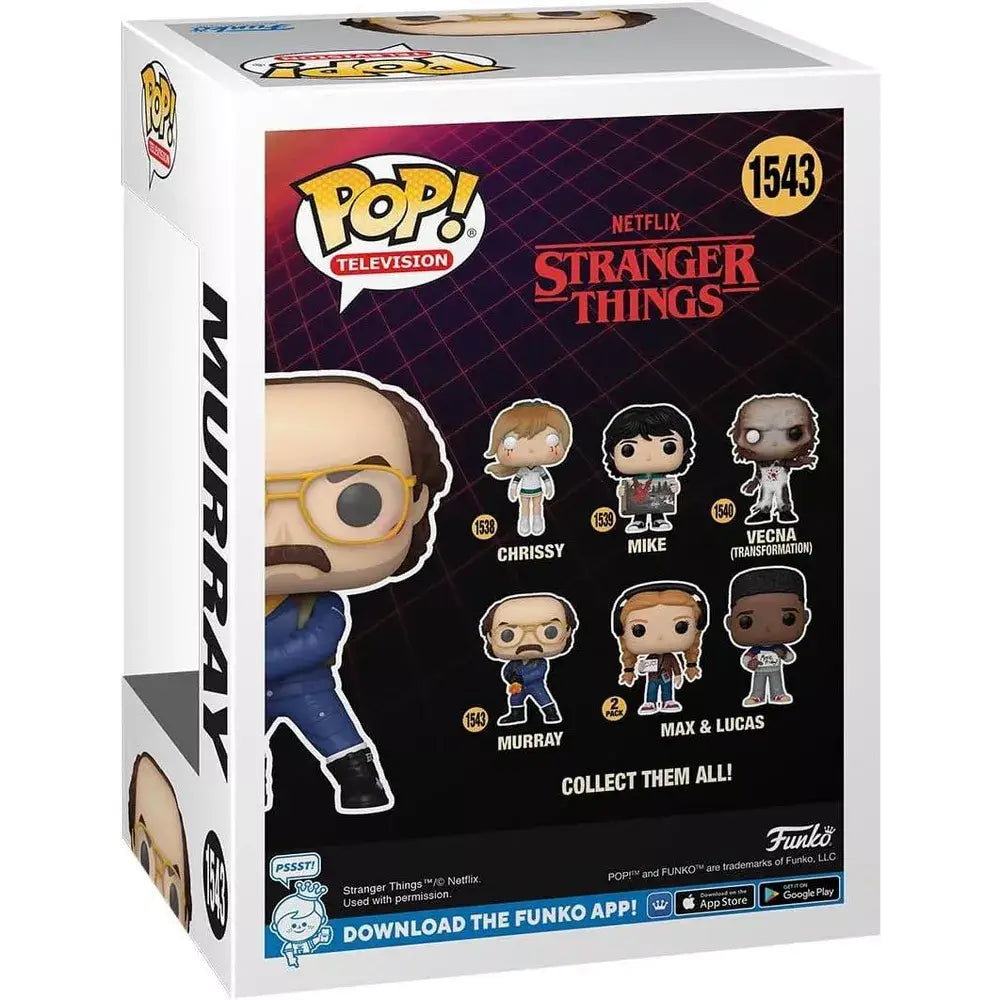 Funko POP! TV: Stranger Things - Murray Bauman thumbnail