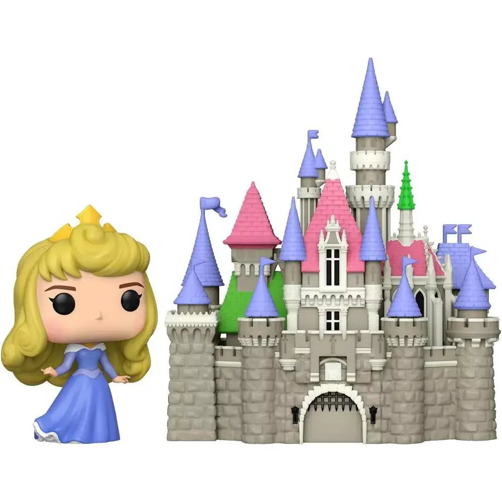 Funko POP! Town: Ultimate Princess - Princess Aurora with Castle - Disney Princess. Ideal for Disney lovers, Sleeping Beauty fans, or avid Funko Pop! collectors, this Pop! Town edition adds a magical touch to any collection. F-56353 thumbnail