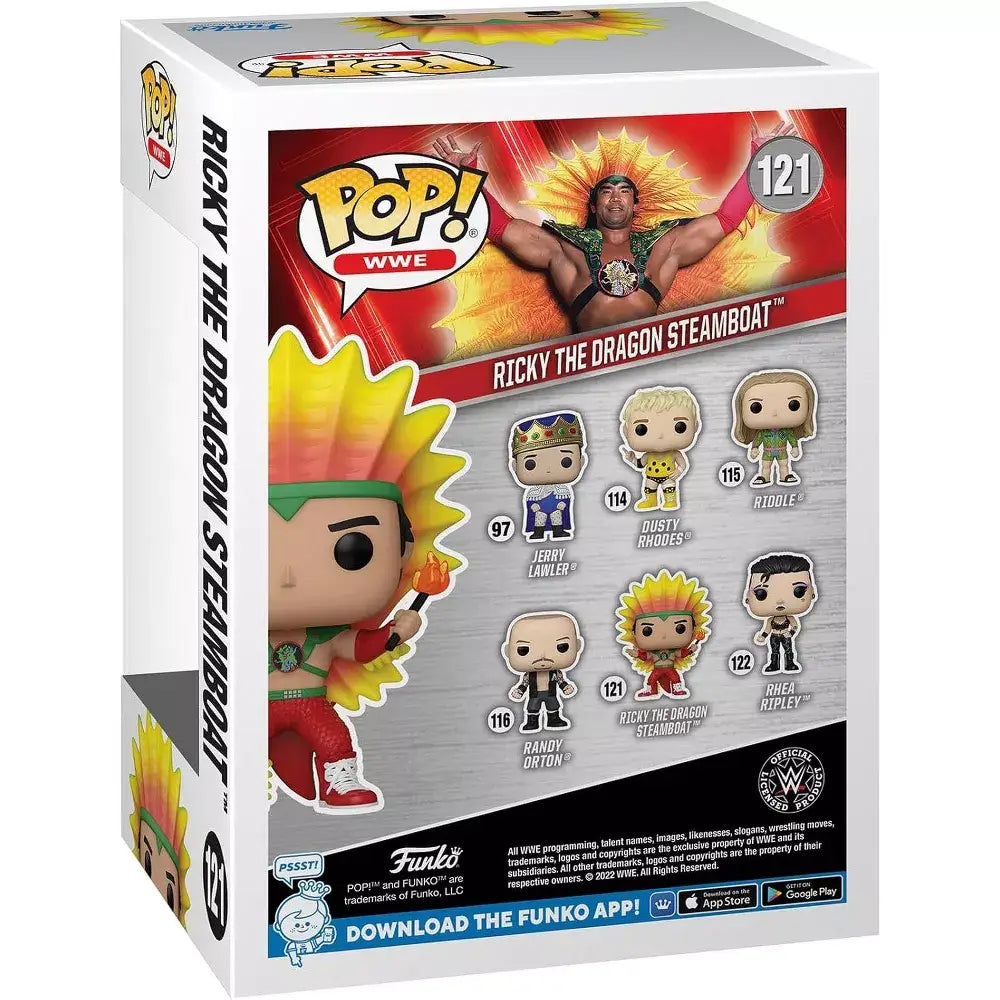 Funko POP! WWE: Ricky The Dragon Steamboat F-67399 thumbnail