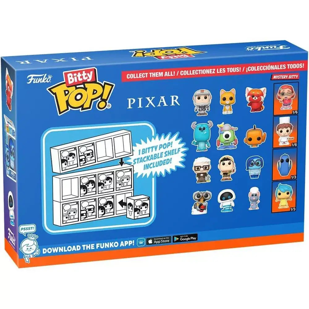 Funko Pop Bitty: Pixar 4-Pack - Wall-E F-75469 thumbnail