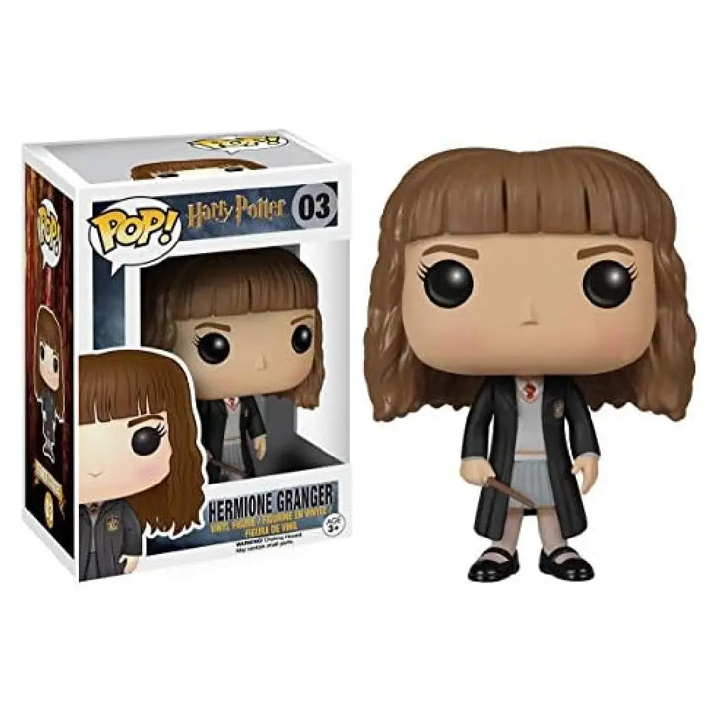 Funko Pop Movies - Harry Potter - Hermione Granger Action Figure. Honor the intelligence and courage of Hermione Granger, a cherished figure from the Harry Potter series, perfect for fans and collectors who value magic and heroism. F-5860 thumbnail