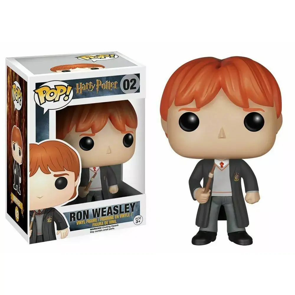 Funko Pop Movies - Harry Potter - Ron Weasley Action Figure 02. Ron Weasley has joined the growing collection of POP! products.  Who is Ron Weasley? Ron is a member of the Weasley family and Harry Potter’s closest friend. F-5859 thumbnail