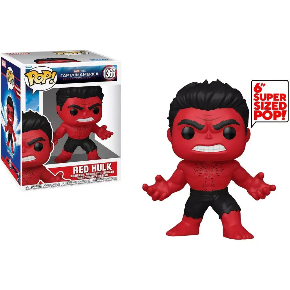 Funko Pop Super: Captain America: Brave New World - Red Hulk thumbnail