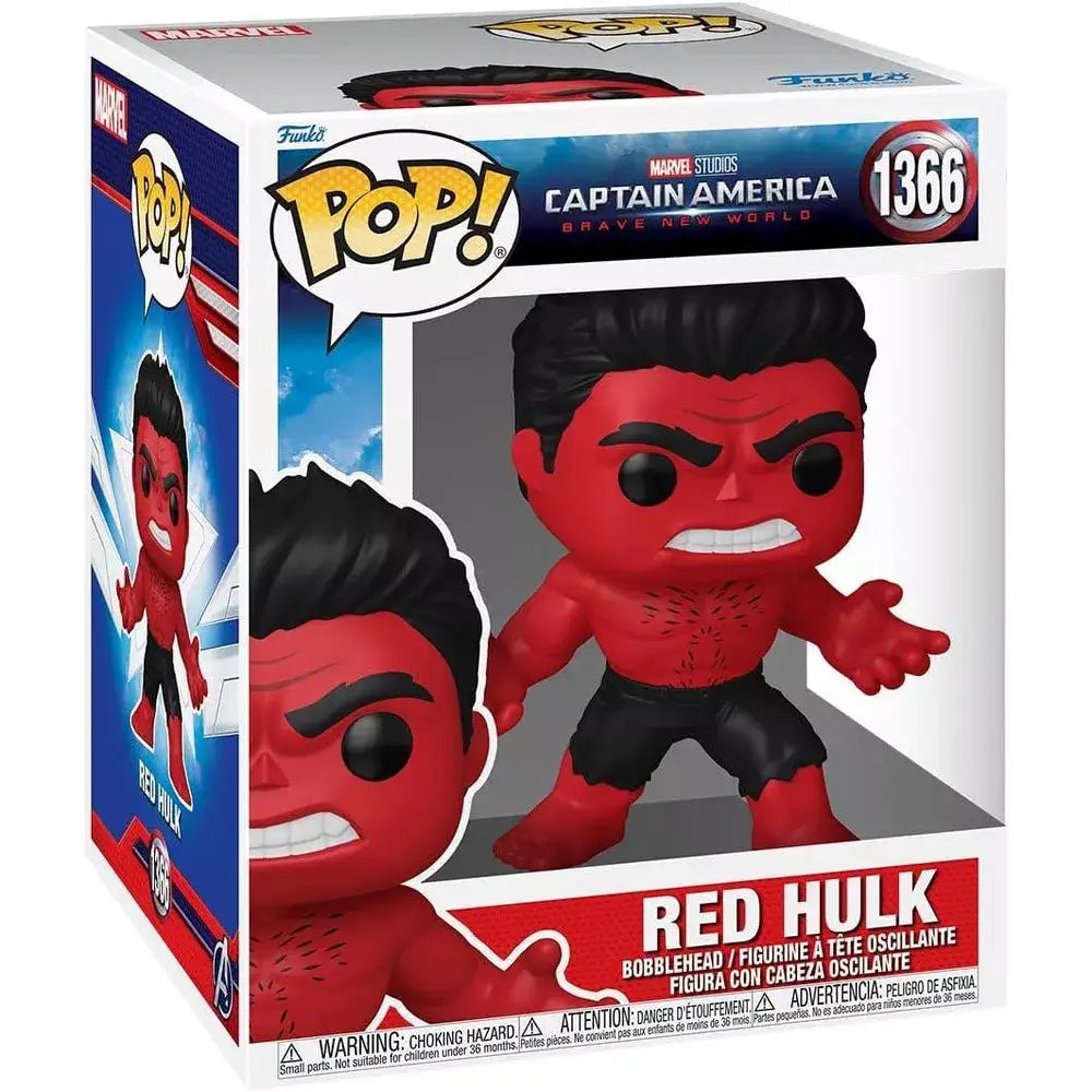 Funko Pop Super: Captain America: Brave New World - Red Hulk thumbnail