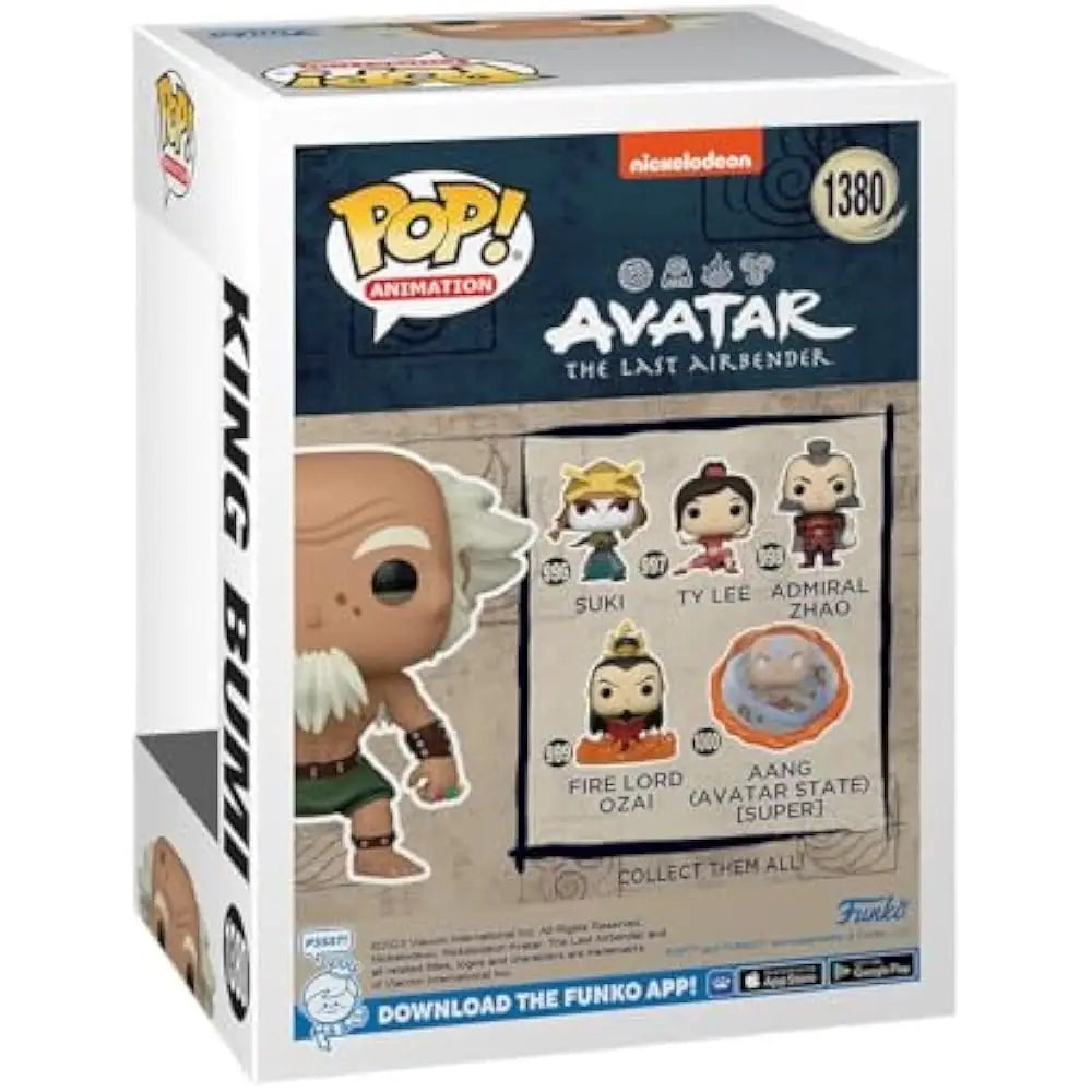 Funko Pop! Animation: Avatar The Last Airbender - King Bumi  Exclusive. Invite Pop! King Bumi into your Avatar: The Last Airbender collection and let this eccentric ruler help guide Aang along his path as the Avatar. F-73692 thumbnail