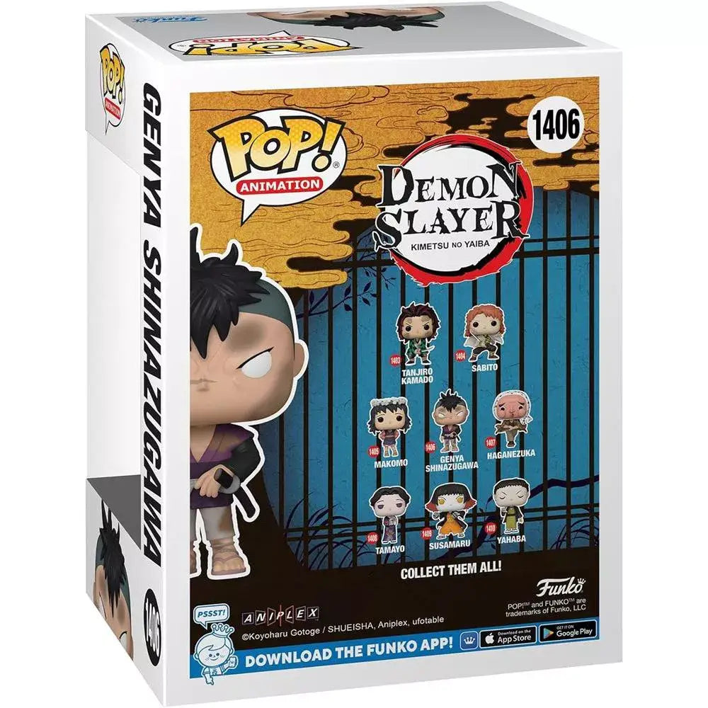 Funko Pop! Animation: Demon Slayer - Genya Shinazugawa F-72609 thumbnail