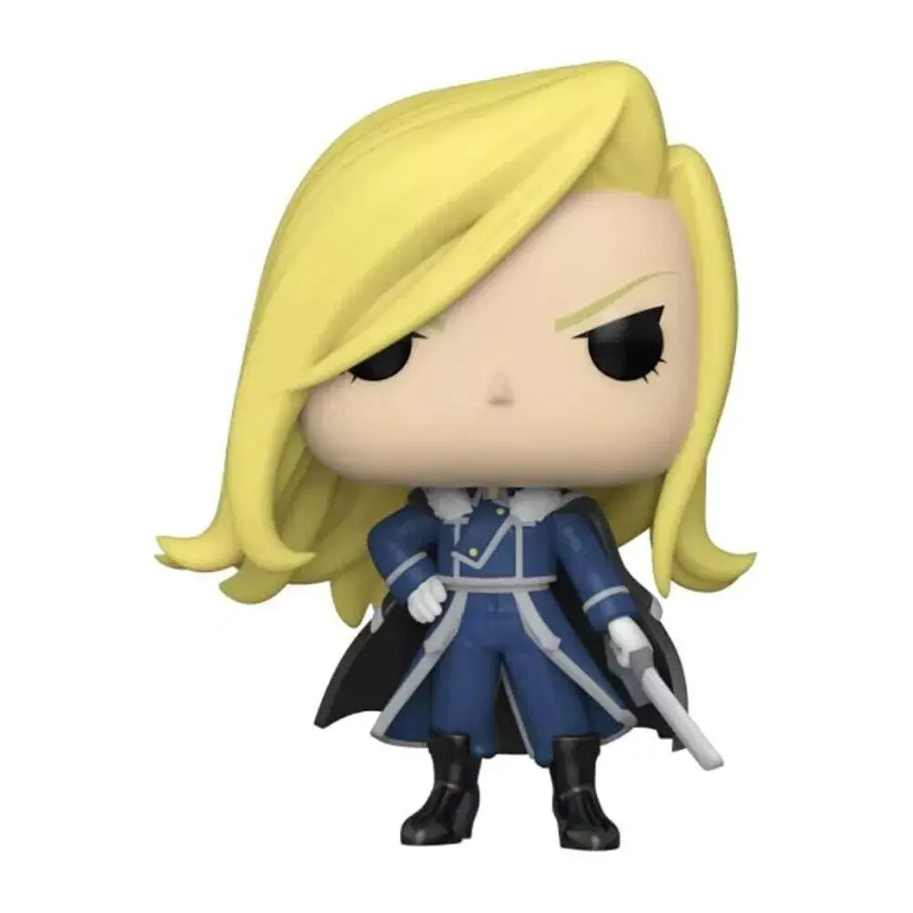 Funko Pop! Animation: Full Metal Alchemist: Brotherhood - Oliver Mira Armstrong. This figure captures her likeness in Funko’s signature stylized design, with exaggerated features and a distinctive pose.  F-57738 thumbnail